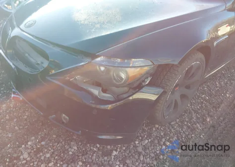 2005 BMW 645Ci из США, поврежденный, VIN WBAEK73445B325623